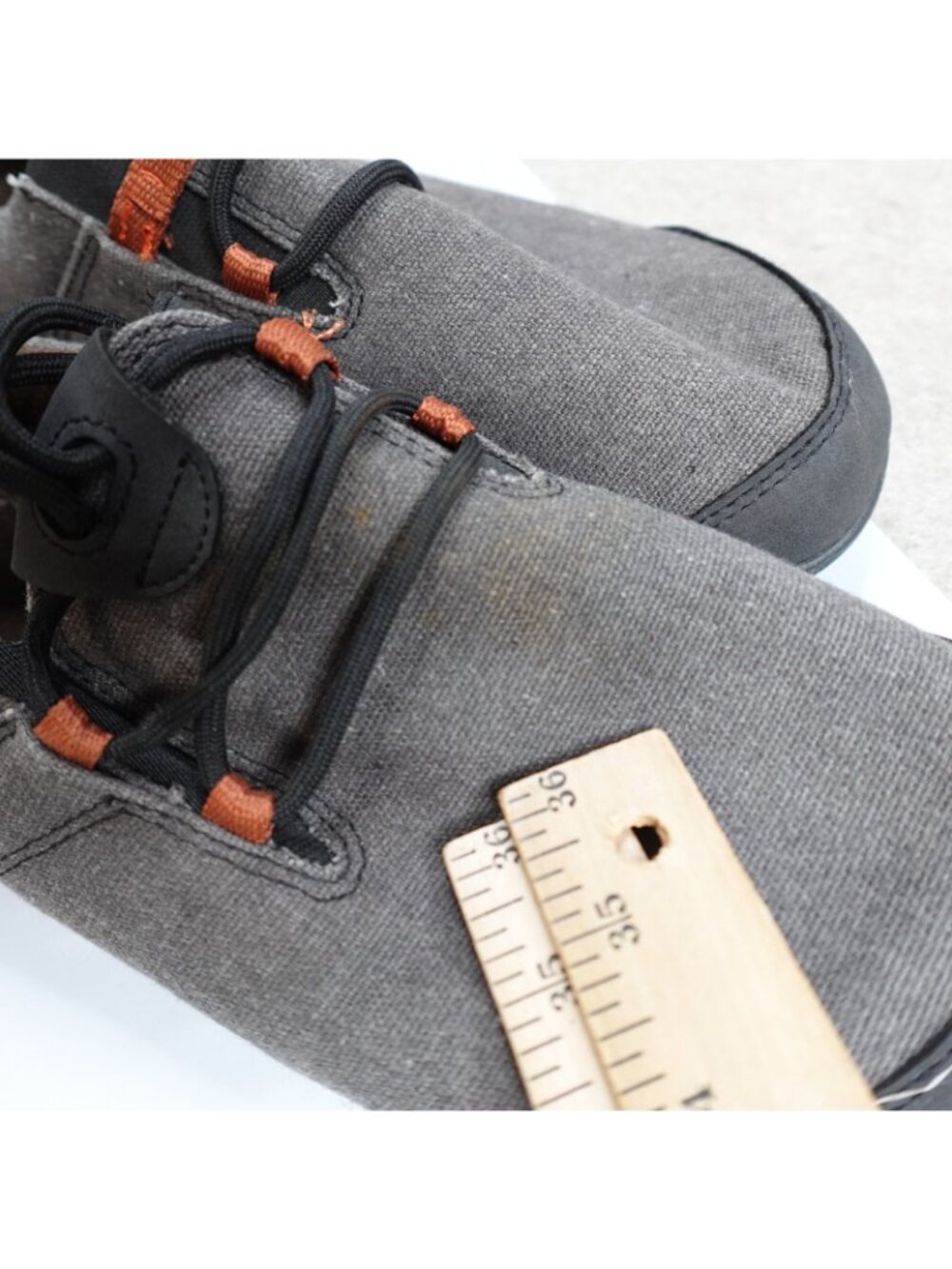 XERO Sneakers Mens 10.5 Gray Solid Canvas Hana - Picture 10 of 10